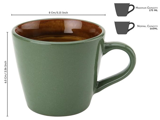 Ceramic Tea/Coffee Cup Set of 6
