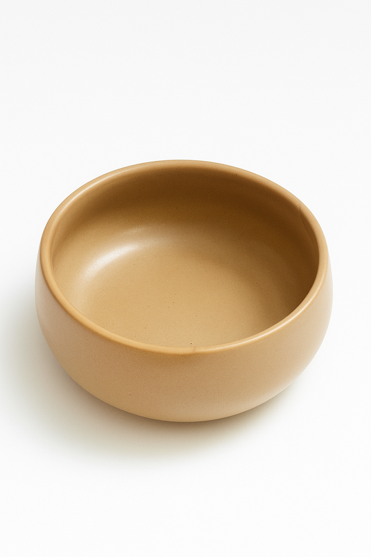 Ceramic Serving Bowl Handmade Stoneware Matte Finish Serving Bowl for Food Salad Curries Pasta Noodles Snacks Rice Chutney Breakfast- 1 Piece