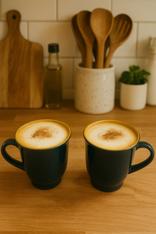 Handcrafted Ceramic Glossy Tea Mugs (Set of 2)