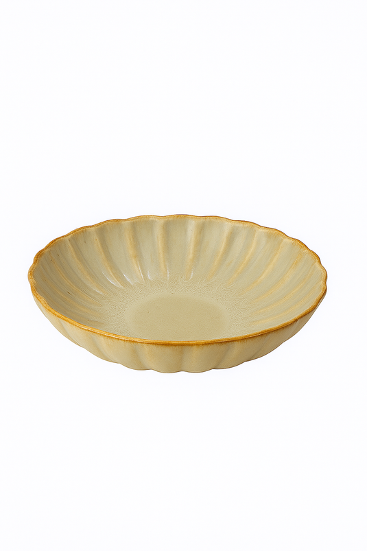 Ceramic napee Bowl (Beige)