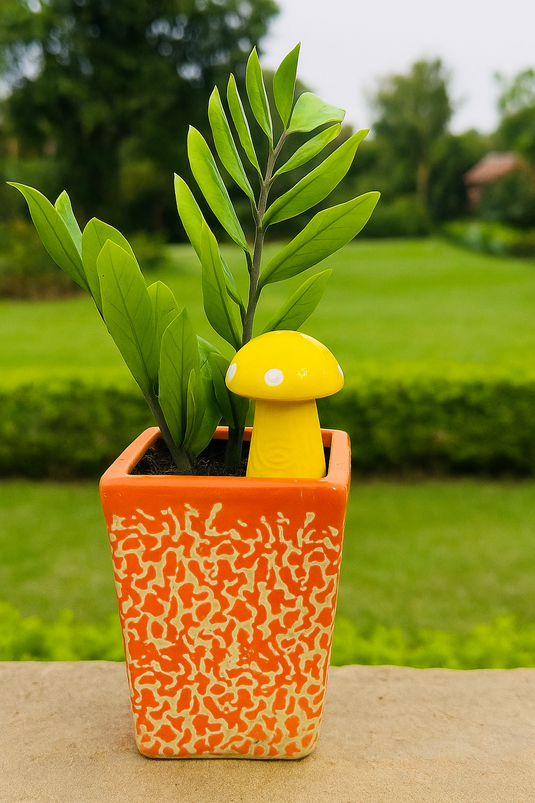 Ceramic Mushroom Miniatures (Set of 5)