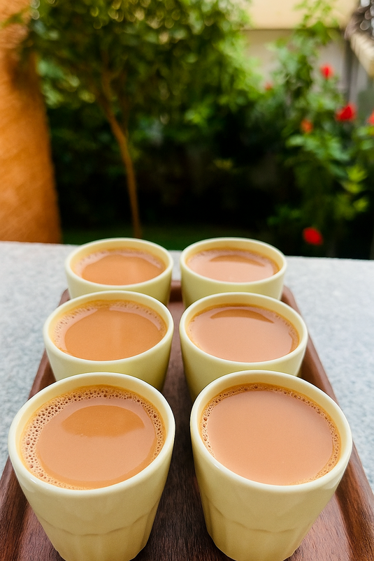 Ceramic Kulhad | Chai Kulhad | Traditional Beverage Mug | Capacity – 100ML (6, Yellow)