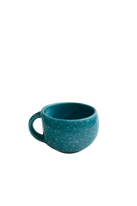 Ceramic Blue Chai/Tea cups (Set of 6)
