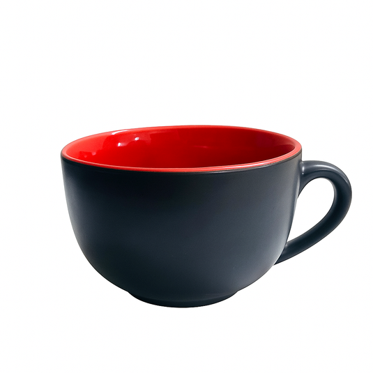 Soup Bowl (Black & Red)
