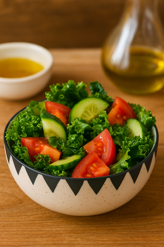 Ceramic Printed Serving Bowls (Set of 4)